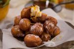 British Ricotta Fritters with Orange and Honey Appetizer