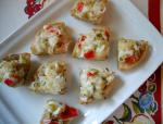 American Artichoke and Crab Toasts Appetizer