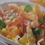 British Shrimp Salad with Mandarins Appetizer