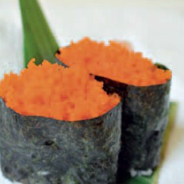 Japanese Masago Gunkan Appetizer