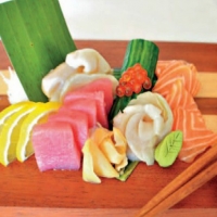 Japanese Mixed Sashimi Platter Appetizer
