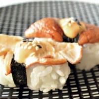 Japanese Shiitake Nigiri Appetizer