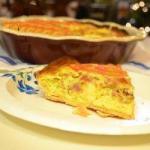 American Quiche with Bacon and Tomato Appetizer
