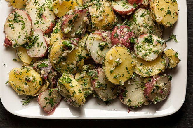 American Herbed Potato Salad Recipe 6 Appetizer