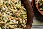 American Dill Chickpea and Feta Pasta Salad Recipe Appetizer