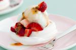 Canadian Strawberry Lime And Passionfruit Meringues Recipe Dessert