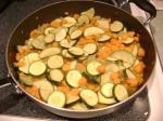 American Zucchini and Carrots With Orange Appetizer