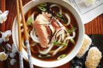 Japanese Salmon Miso Soup With Sesame Sushi Recipe Appetizer