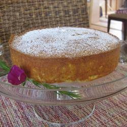 American Cake of Semolina with Orange and Almond Dessert