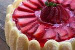 German Strawberry Torte 5 Dessert