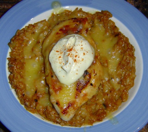 American Creamy Chicken Taco Skillet Dinner