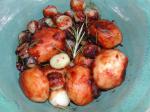 Greek Caramelized Potato and Onion Salad Appetizer