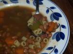 American Pork and Bean Minestrone Soup Appetizer