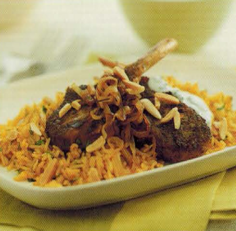 American Madras Lamb Pulao Dinner