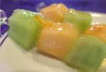 American Melon With Sweet Lime Dressing Dessert