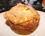 American Apple Nut Buttermilk Cinnamon Topped Muffins Dessert