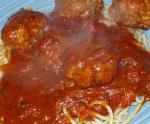 Canadian Pennys Spaghetti Sauce and Meatballs Dinner