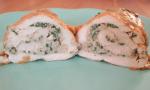 American Chicken Breasts Stuffed With Spinach and Mushrooms Dinner
