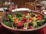 French Strawberry and Spinach Salad with Sweet French Dressing Appetizer