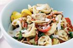 American Tortellini With Bacon and Roasted Tomatoes Recipe Appetizer