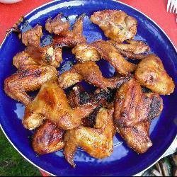 Chinese Glac Stewed Chicken Wings BBQ Grill