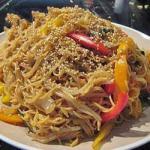 Fried Noodles with Peppers recipe