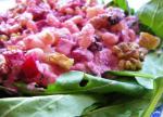 American White Bean and Barley Salad With Beetroot and Yoghurt Dressing Dinner