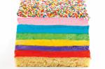 American Easy Rainbow Icecream Cake Recipe Dessert