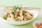 American Oyster Mushroom and Prawn Soba Noodle Salad Recipe Appetizer