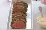 American Herbed Beef With Dijon Mayonnaise Recipe Appetizer