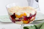 American Mascarpone Custard And Fruit Trifle Recipe Breakfast