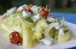 American Fennel and Apple Salad With Blue Cheese and Pecans Appetizer