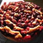 American Alsatian Hohenthanner Cake with Plums Dessert