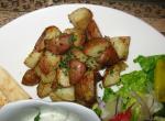 American Oven Roast Greek Potatoes Appetizer