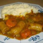 British Curried Sausages 1 Appetizer