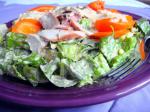 American Chopped Romaine Salad With Thousand Island Dressing Appetizer