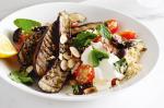 American Spiced Eggplant With Couscous And Yoghurt Recipe Appetizer