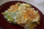 American Leeks with Mustards and Cheese Appetizer