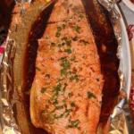 American Salmon with Eastern Marinade Dinner