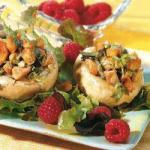 American Mushrooms with Chicken Salad Dessert