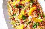 American Hotsmoked Salmon and Couscous Salad Recipe Appetizer