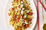 American Roasted Vegetable and Chickpea Pasta Salad Recipe Dinner