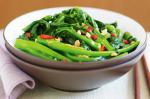 Canadian Stirfried Asian Greens Recipe Appetizer