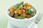 Indian Chickpea And Eggplant Curry Recipe Dinner