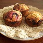 American Blueberry Cup Cakes Dessert