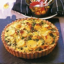 American Quiche Potato with Porem Appetizer