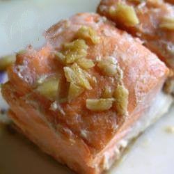 American Salmon in Honey Soy Marinade Dessert