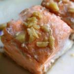 American Salmon in Honey Soy Marinade Dessert