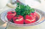 British Feta and Herb Stuffed Baby Capsicums Recipe BBQ Grill
