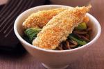 British Sesame Chicken and Bok Choy Noodles Recipe Dinner